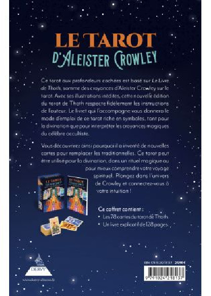 Le tarot d'Aleister Crowley (24.90€ TTC)
