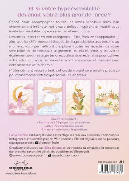 L'Oracle des âmes hypersensibles (28.00€ TTC)