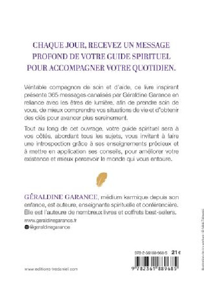 1 message par jour de votre guide spirituel (21.00€ TTC)