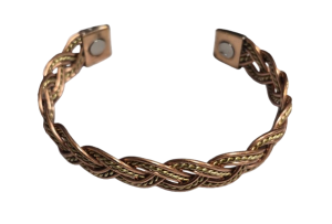 BRACELET Torsadé en cuivre.