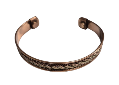 BRACELET Ouvragé en cuivre.