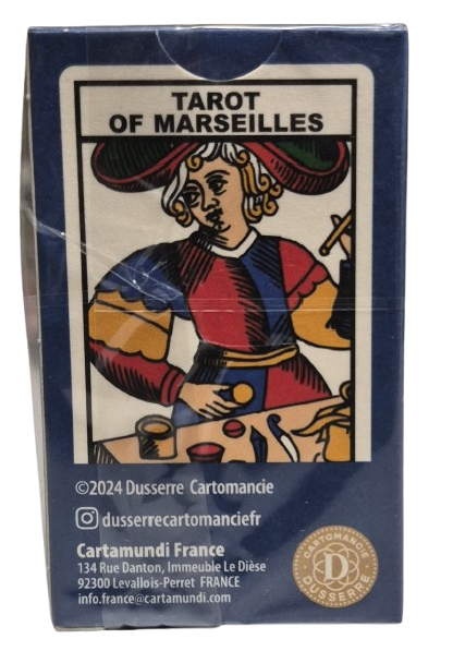 Version mini ANCIEN TAROT DE MARSEILLE "DUSSERE" NLLE VERSION (12.99€ TTC)