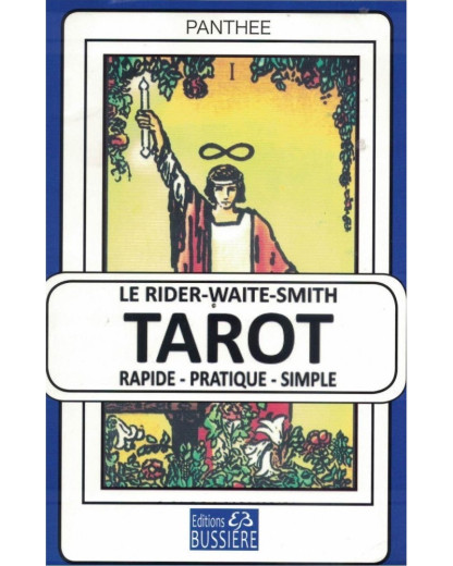 Le Rider Waite Smith Tarot - Rapide - Pratique - Simple (22.50€ TTC)