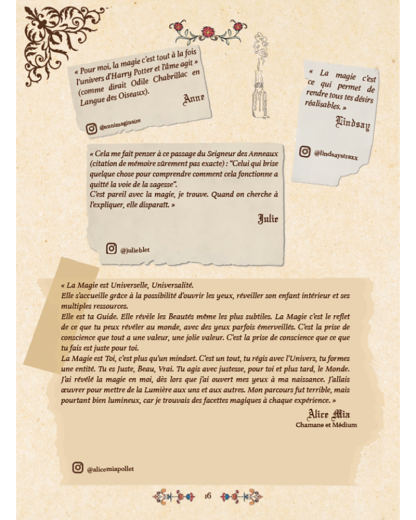 MAGICULTRICE - L’ART DE LA SORCELLERIE INTUITIVE (27.50€ TTC)