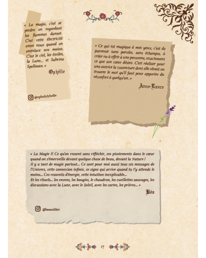 MAGICULTRICE - L’ART DE LA SORCELLERIE INTUITIVE (27.50€ TTC)