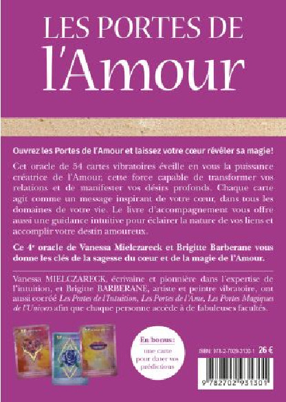 Les Portes de l'Amour (26.00€ TTC)