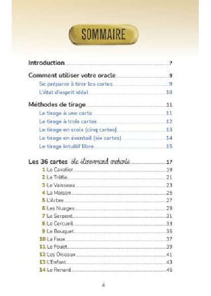 Le Lenormand enchanté (24.90€ TTC)