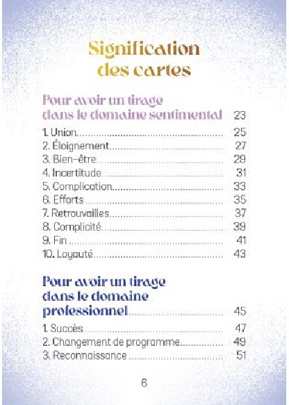 L'Oracle du Destin (27.00€ TTC)
