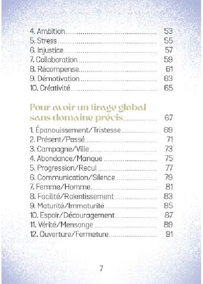 L'Oracle du Destin (27.00€ TTC)
