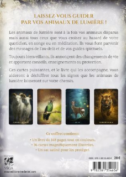 L'Oracle des animaux de lumière (28.00€ TTC)