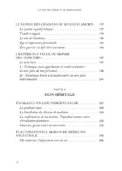 La voie Toltèque et le Chamanisme (21.90€ TTC)
