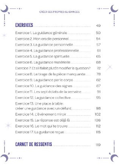 Créer ses propres guidances (12.90€ TTC)