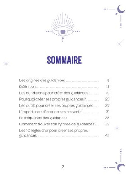 Créer ses propres guidances (12.90€ TTC)