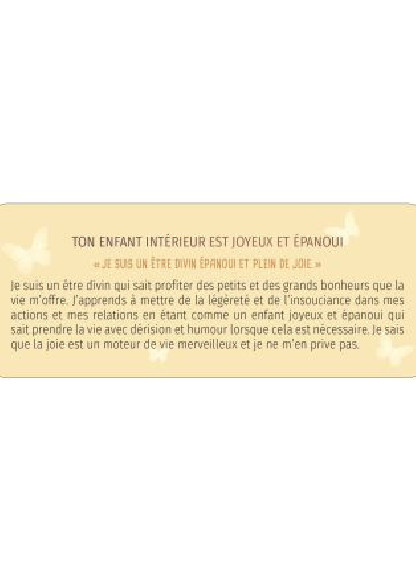 Le petit Oracle de l'enfant intérieur (14.90€ TTC)