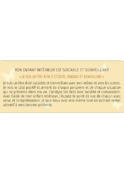 Le petit Oracle de l'enfant intérieur (14.90€ TTC)