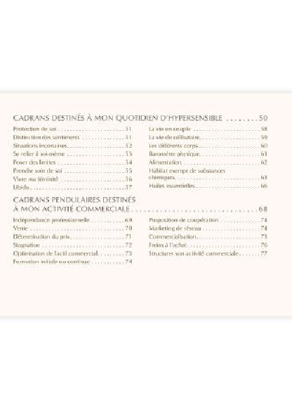 Le guide du pendule pour les hypersensibles (17.00€ TTC)