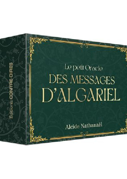 Le petit oracle des messages d'Algariel (14.90€ TTC)
