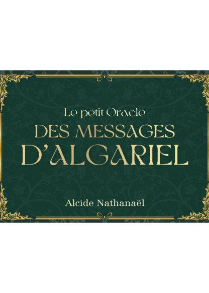 Le petit oracle des messages d'Algariel (14.90€ TTC)