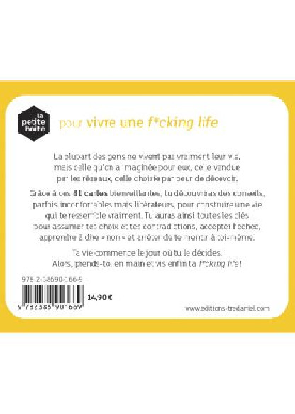 La petite boite pour vivre une f*cking life (1490€ TTC)