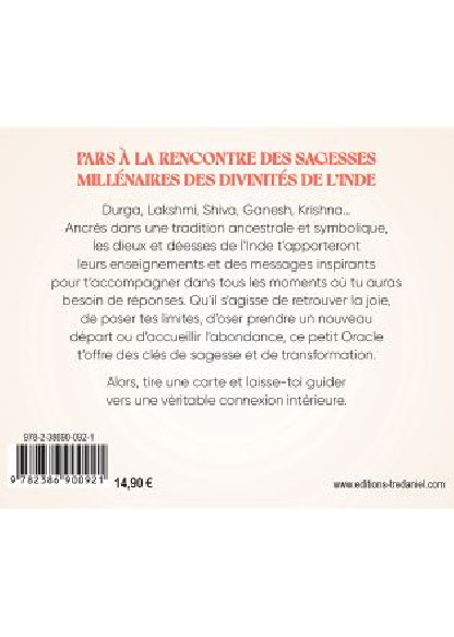 Le petit oracle des dieux et déesses de l'Inde (14.90€ TTC)