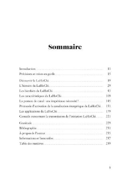 La pratique du LaHoChi (21.00€ TTC)