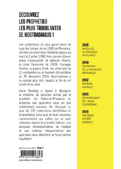 Nostradamus (19.90€ TTC)