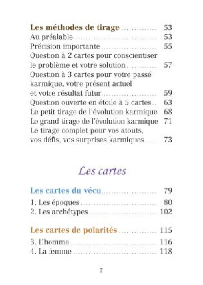 L'Oracle du karma (27.00€ TTC)