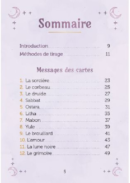 L'Oracle Witchy des Sœurcières (27.00€ TTC)