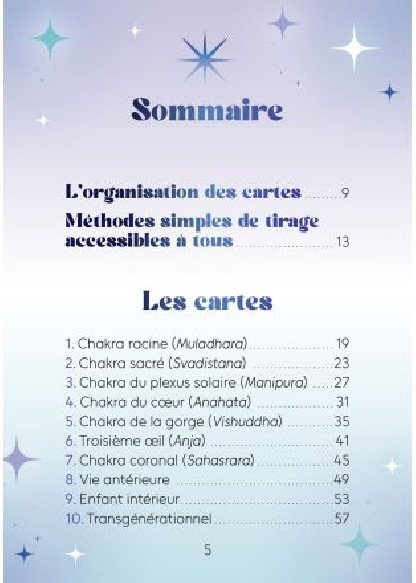 L'Oracle des lueurs de l'âme (26.90€ TTC)