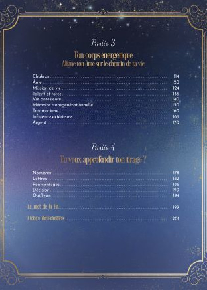 Le Livre Oracle du chemin de vie (22.00€ TTC)