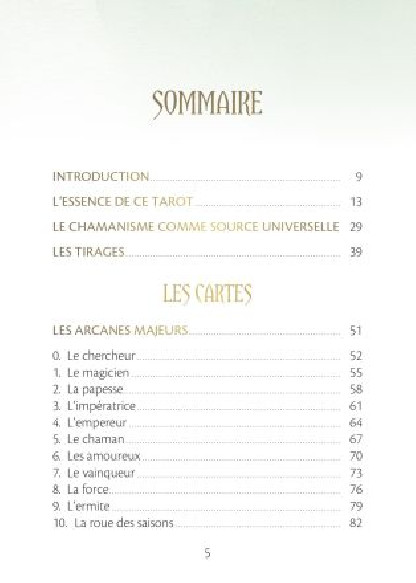 Le tarot des Gardiens de la Terre (29.90€TTC)
