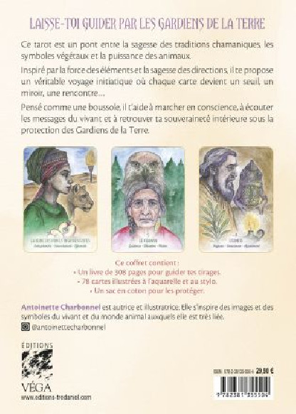 Le tarot des Gardiens de la Terre (29.90€TTC)