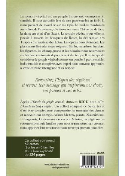 L'oracle du peuple végétal (26.00€ TTC)