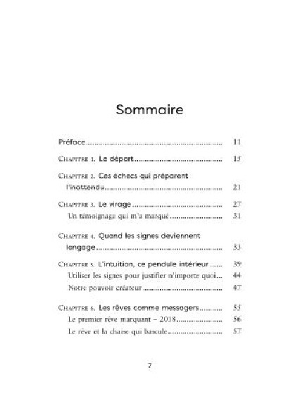 À l'écoute des signes et synchronicités (17.00€ TTC)