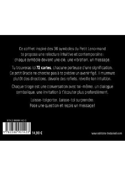 Le Petit Oracle de Mademoiselle Lenormand (14.90€ TTC)