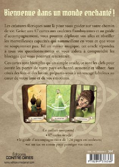 L'Oracle des fées et des lutins (26.00€ TTC)