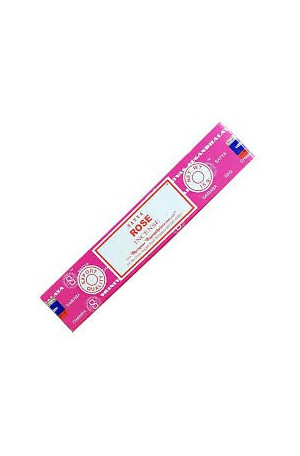 Encens Bâton Rose Satya - paquet de 15 gr