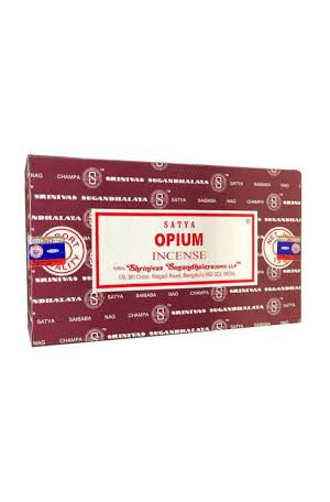 Encens Bâtons OPIUM Satya - (Boîte de 12 paquets de 15g)