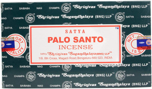 Encens Bâtons PALO SANTO Satya - (Boîte de 12 paquets de 15g)