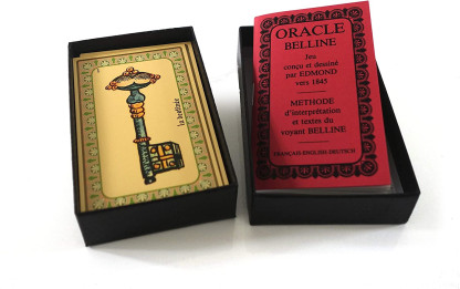 L'ORACLE BELLINE "version luxe " Cartes Tranches OR