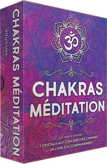Chakras Méditation - Coffret (23.90€ TTC)