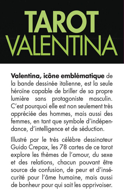 Tarot Valentina - Coffret (24.90€ TTC)