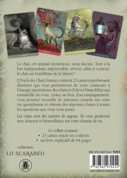 L'Oracle des chats fantasy  - Coffret (19.90€ TTC)