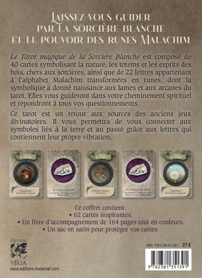 Le Tarot magique de la Sorcière Blanche - Coffret (27€ TTC)