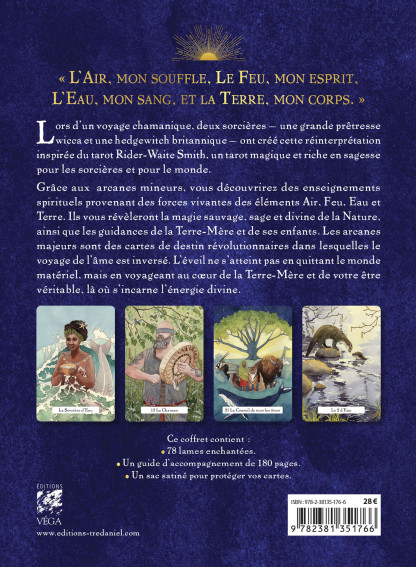 Le Tarot de la sagesse des sorcières - Coffret (28€ TTC)