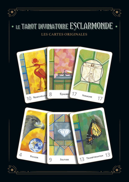 Le Tarot divinatoire Esclarmonde - (18€ TTC)
