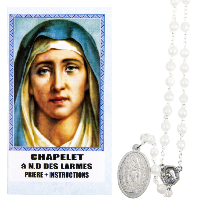 Chapelet Notre-Dame des Larmes + image, prière et instructions